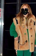 JENNIFER LOPEZ Leaves a Studio in New York 12/28/2020