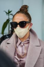 JENNIFER LOPEZ Leaves Dermatologist Office in Beverly Hills 12/16/2020