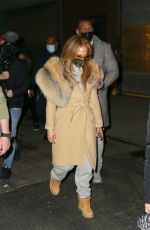 JENNIFER LOPEZ Leaves Rehearsal for Her New Year