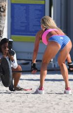 JENNIFER NICOLE LEE in Bikini at a Photoshoot in Miami Beach 12/22/2020