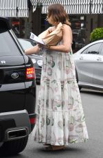 JESINTA FRANKLIN Leaves a Bakery in Rose Bay 12/03/2020