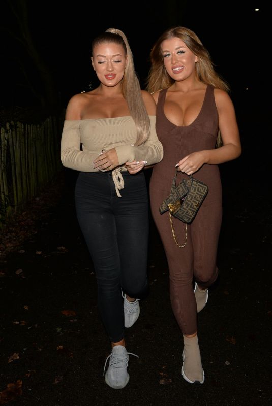 JESS and EVE GALE Night Out in Cambridge 12/25/2020
