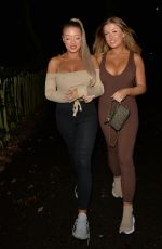 JESS and EVE GALE Night Out in Cambridge 12/25/2020