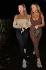JESS and EVE GALE Night Out in Cambridge 12/25/2020