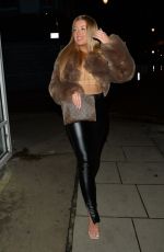 JESS GALE Night Out in London 12/10/2020