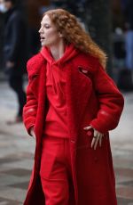 JESS GLYNE Arrives at This Morning Show in London 12/15/2020