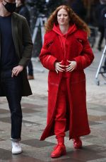 JESS GLYNE Arrives at This Morning Show in London 12/15/2020