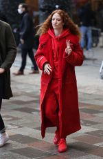 JESS GLYNE Arrives at This Morning Show in London 12/15/2020