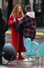 JESS GLYNE Arrives at This Morning Show in London 12/15/2020