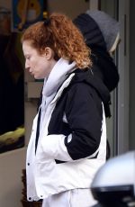 JESS GLYNNE Out on Christmas Eve in London 12/24/2020