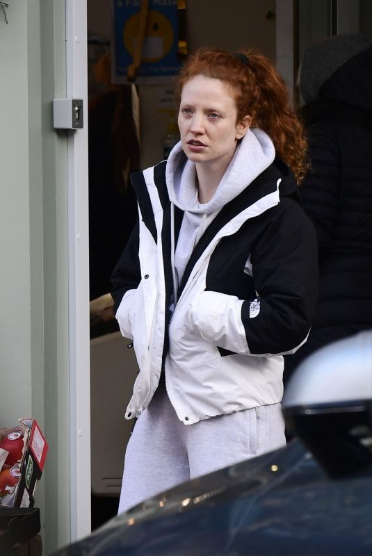 JESS GLYNNE Out on Christmas Eve in London 12/24/2020