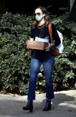 JESSICA ALBA Arrives at Her Honest Company in Los Angeles 12/15/2020