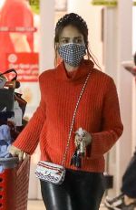 JESSICA ALBE Out for Christmas Shopping at Target in Hollywood 12/04/2020
