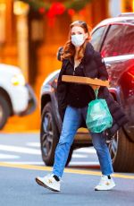 JESSICA CHASATAIN Out in New York City 11/29/2020