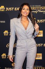JESSICA WRIGHT at British Curry Awards 2020 in London 12/17/2020