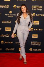 JESSICA WRIGHT at British Curry Awards 2020 in London 12/17/2020