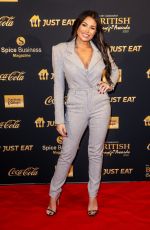 JESSICA WRIGHT at British Curry Awards 2020 in London 12/17/2020