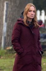 JOANNE FROGGATT on the Set of Angela Black in London 12/08/2020