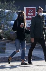 JORDANA BREWSTER and Andrew Form Out for Coffe in Los Angeles 12/08/2020