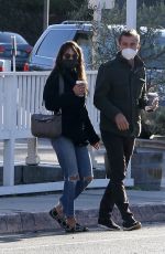 JORDANA BREWSTER and Andrew Form Out for Coffe in Los Angeles 12/08/2020