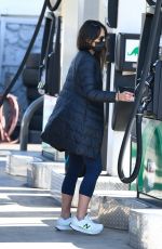 JORDANA BREWSTER at a Gas Station in Brentwood 12/05/2020
