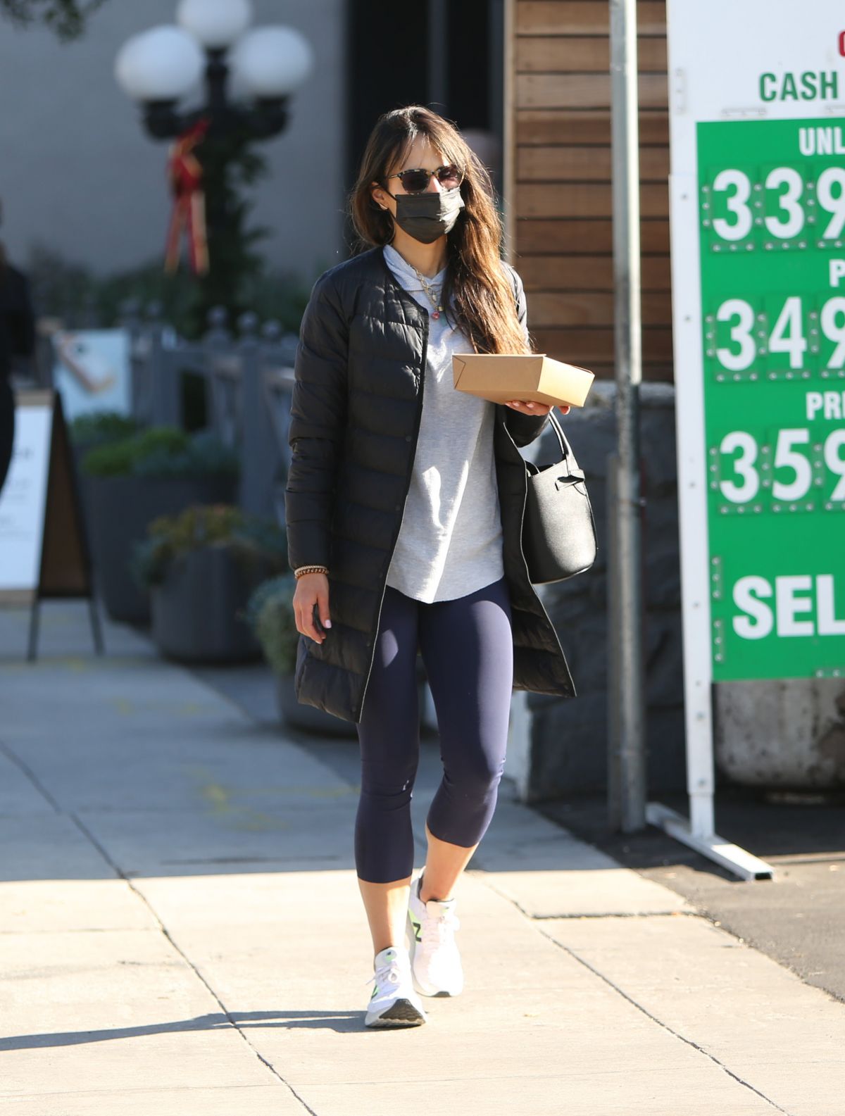JORDANA BREWSTER at a Gas Station in Brentwood 12/05/2020 – HawtCelebs