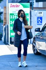JORDANA BREWSTER at a Gas Station in Brentwood 12/05/2020