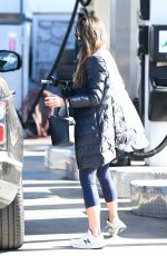 JORDANA BREWSTER at a Gas Station in Brentwood 12/05/2020