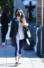 JORDANA BREWSTER at a Gas Station in Brentwood 12/05/2020