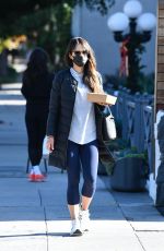 JORDANA BREWSTER at a Gas Station in Brentwood 12/05/2020