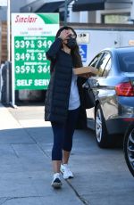 JORDANA BREWSTER at a Gas Station in Brentwood 12/05/2020