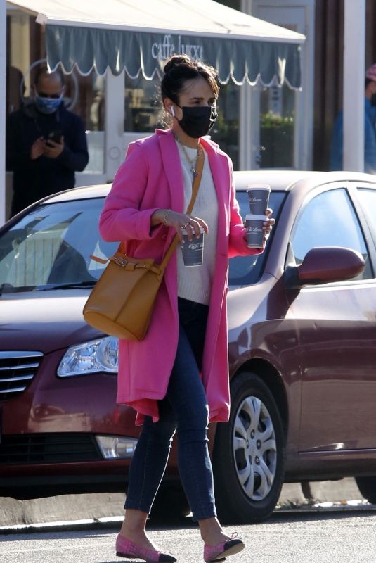 JORDANA BREWSTER Out and About in Brentwood 12/03/2020