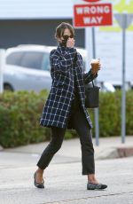 JORDANA BREWSTER Out for Coffee at Brentwood Country Mart 12/17/2020