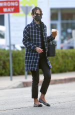 JORDANA BREWSTER Out for Coffee at Brentwood Country Mart 12/17/2020