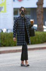 JORDANA BREWSTER Out for Coffee at Brentwood Country Mart 12/17/2020