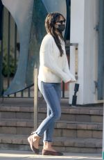 JORDANA BREWSTER Out for Morning Coffee in Brentwood 12/11/2020