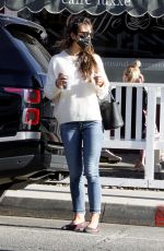 JORDANA BREWSTER Out for Morning Coffee in Brentwood 12/11/2020
