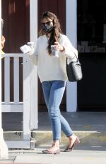 JORDANA BREWSTER Out for Morning Coffee in Brentwood 12/11/2020