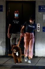 JORDANA BREWSTER Picking Up Her Dog from Vet in Santa Monica 12/08/2020