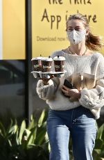 JULIANNE HOUGH Out for Coffee in Los Angeles 12/26/2020
