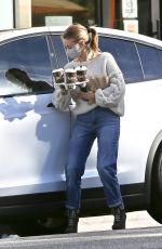 JULIANNE HOUGH Out for Coffee in Los Angeles 12/26/2020