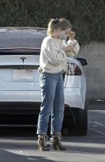 JULIANNE HOUGH Out for Coffee in Los Angeles 12/26/2020