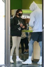 KAIA GERBER and Jacob Elordi at Earthbar in West Hollywood 12/02/2020