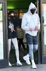KAIA GERBER and Jacob Elordi at Earthbar in West Hollywood 12/02/2020