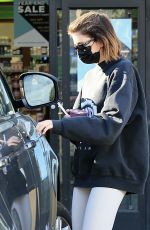 KAIA GERBER and Jacob Elordi at Earthbar in West Hollywood 12/02/2020