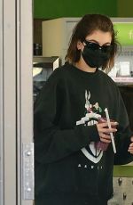 KAIA GERBER and Jacob Elordi at Earthbar in West Hollywood 12/02/2020