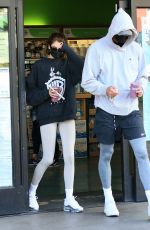 KAIA GERBER and Jacob Elordi at Earthbar in West Hollywood 12/02/2020