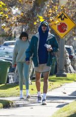 KAIA GERBER and Jacob Elordi Leaves Dogpound Gym in West Hollywood 12/02/2020