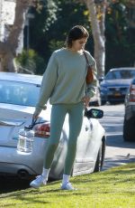KAIA GERBER and Jacob Elordi Leaves Dogpound Gym in West Hollywood 12/02/2020
