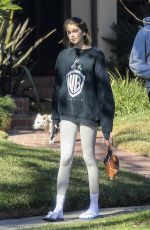 KAIA GERBER and Jacob Elordi Out in Santa Monica 12/08/2020